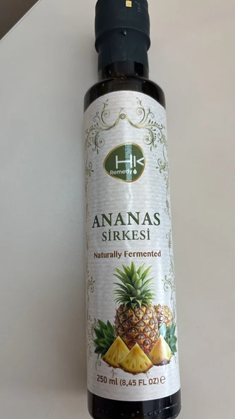 Hk Remedy Ananas Sirkesi 250 Ml ürün görseli 1