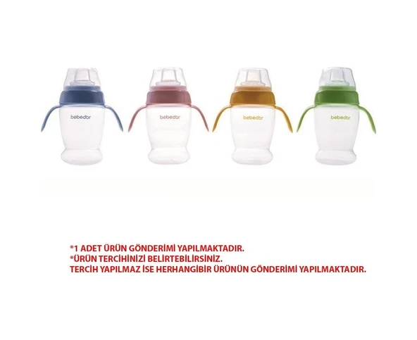Bebedor Damla Akıtmaz Kulplu Bardak Biberon Bj-068507 ürün görseli 1