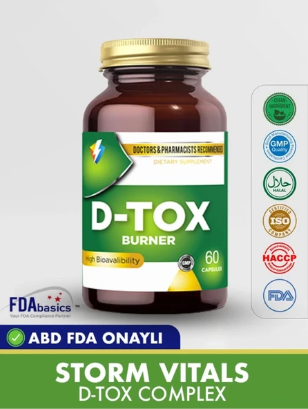 Storm D-tox  60 Kapsül ürün görseli 1
