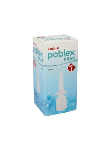 Poblex Kanüllü Puar No:1 30 Ml ürün görseli 1
