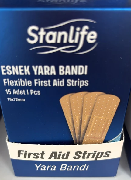 Stanlıfe Esnek Yara Bandı 15li 19 72 ürün görseli 1