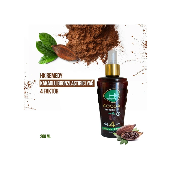 Hk Remedy Sun Kakao Yağı SPF4 Sprey 200 ML ürün görseli 1