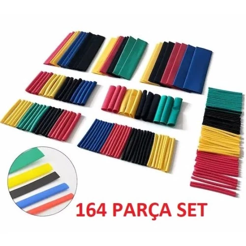 Kablo Koruyucu Makaron Seti 164 Parça ürün görseli 1