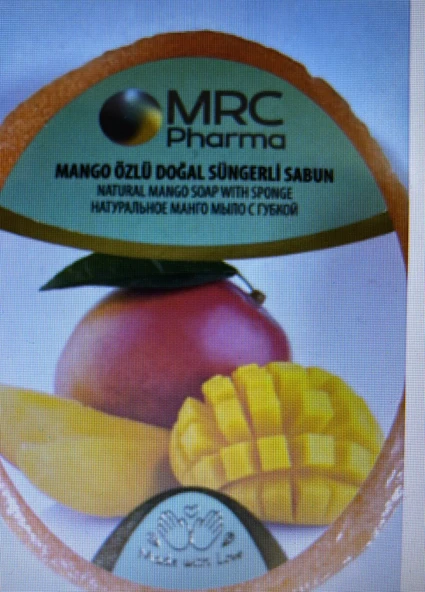 Mango Özlü Doğal Süngerli Sabun 135 Gr ürün görseli 1