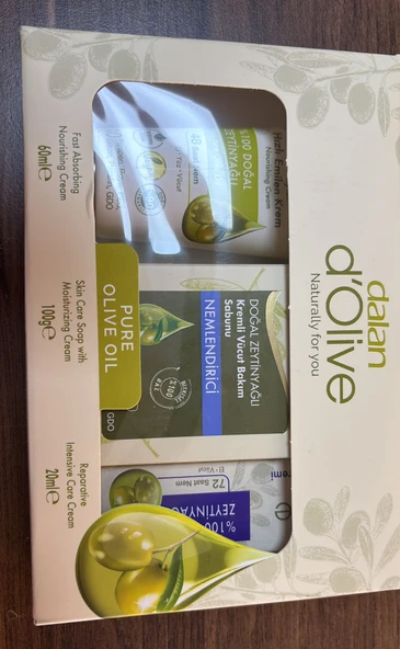 Dalan 3 Lü Set 180 Gr 20 Ml+60mlkrem +100 Gr Sabun ürün görseli 1