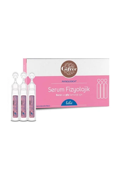 GİFRER Serum Fizyolojik 5 ml X 20 Flakon Miadlı ürün görseli 1