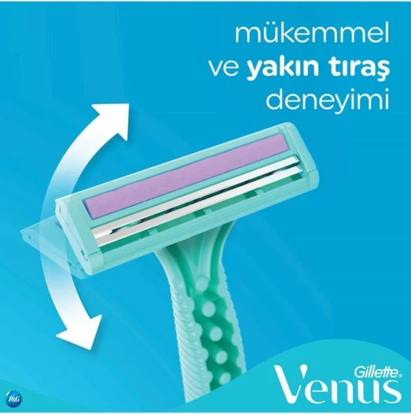 Gillette Simply Venus 2 Smooth Tıraş Bıçağı 4'lü - Resim 5