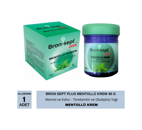 Bronsept Plus Mentollü Krem 40 G - Resim 2