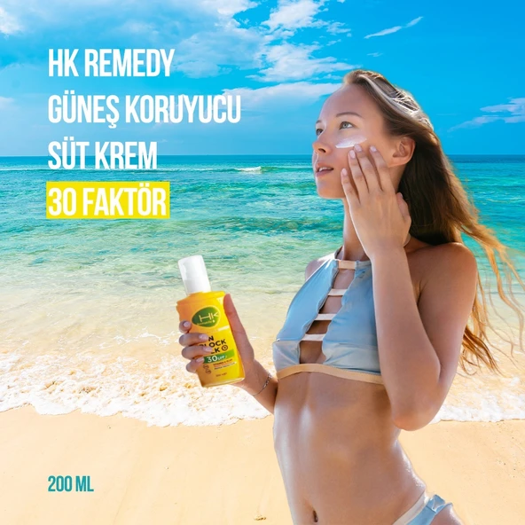HK Remedy Sun Güneş Sütü SPF 30 Sprey 200 ML ürün görseli 1