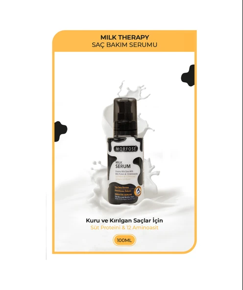 Morfose Milk Therapy Keratin Saç Serumu 100 ML ürün görseli 1