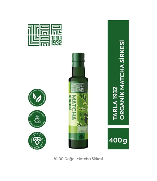 Tarla1932 Matcha Sirkesi 250 Ml Doğal Fermantasyon ürün görseli 1