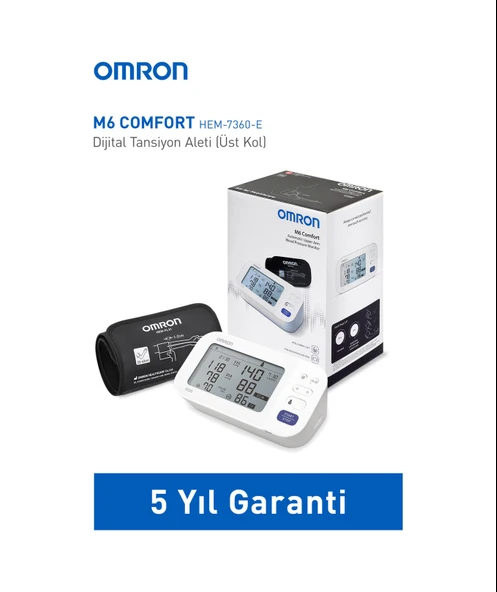 Omron M6 Comfort AFib HEM-7380-E Koldan Ölçer Tansiyon Aleti ürün görseli 1