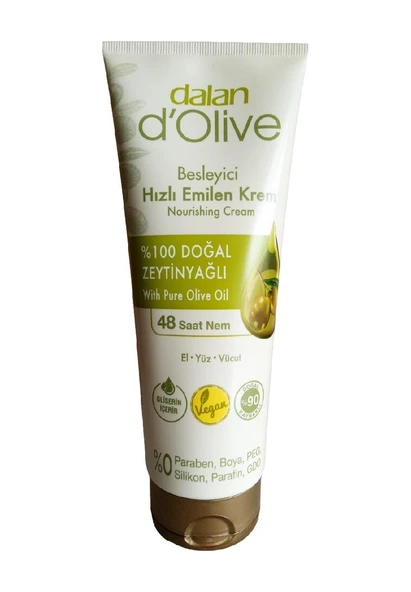 Dalan D'olive Besleyici Hızlı Emilen Krem 250 ML ürün görseli 1
