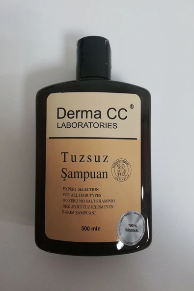 Derma CC Laboratories Tuzsuz Şampuan 500 ML ürün görseli 1
