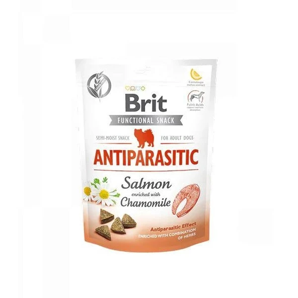 Brit Antiparasitic Somonlu ve Papatyalı Köpek Ödül Maması 150 gr ürün görseli 1