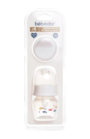 Bebedor Mini Pp Alıştırma Bardağı Seti 30 Ml Beyaz BDO-522 - Resim 2