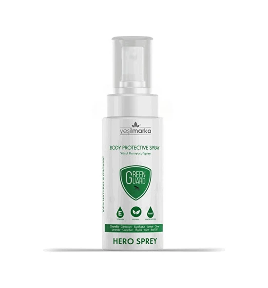 Yeşilmarka Sivrisinek Kovucu Hero Spray 100ml ürün görseli 1