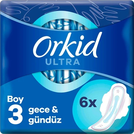 Orkid Ultra Gece & Gündüz Tekli Paket 6'lı ürün görseli 1