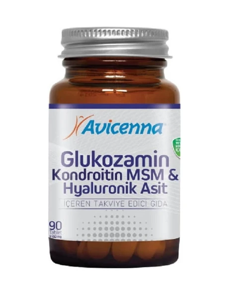 Avicenna Glukozamin Kondroitin Msm & Hyaluronik Asit 90 Tablet ürün görseli 1