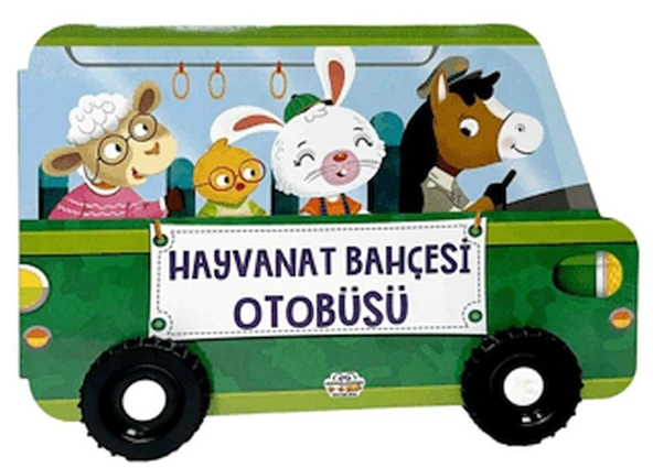 Hayvanat Bahçesi Otobüsü Tekerlekli Kitaplar ürün görseli 1