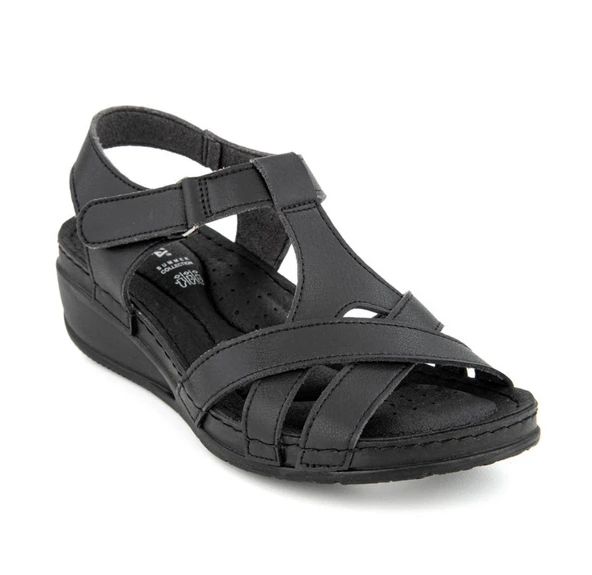 MUYA SİMBOLE SİYAH SANDALET - Resim 2