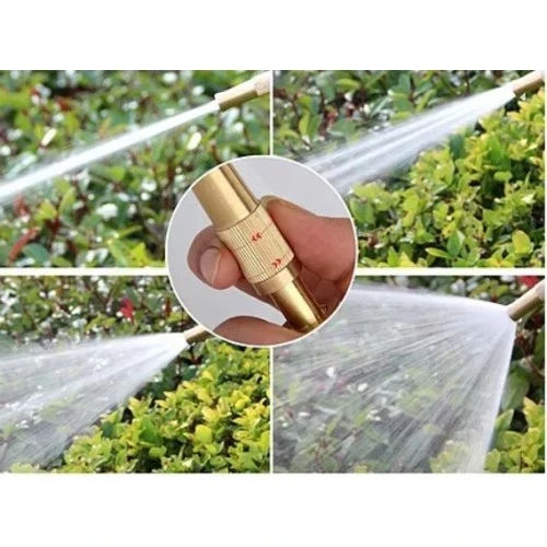 AYARLANABILIR BASINÇLI HORTUM BAŞLIĞI GOLD - Resim 5