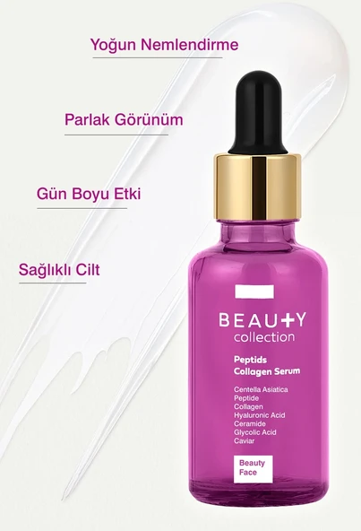 Beauty Collection Peptids Collagen Serum 30 ML - Resim 3