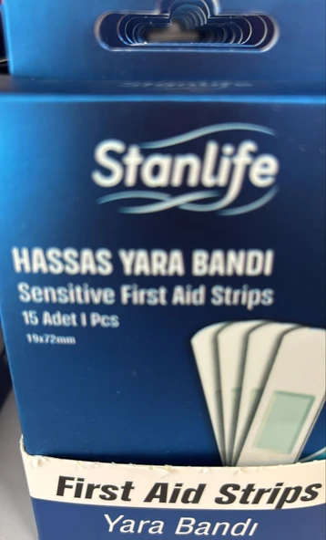 Stanlıfe Hassas Yara Bandı 15li ürün görseli 1