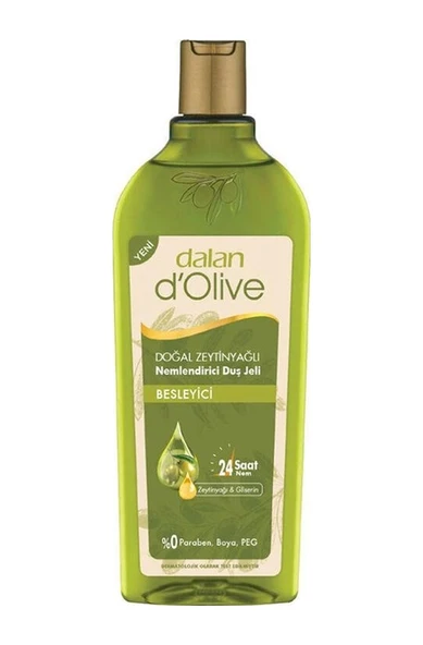 Dalan d'Olive Doğal Zeytinyağı ve Gliserin Nemlendirici ve Besleyici Duş Jeli 400 ML ürün görseli 1