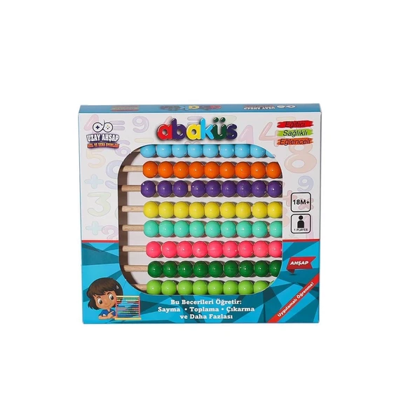 8455 Ahşap Abaküs ürün görseli 1