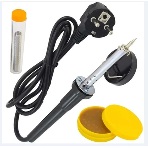 40w Pasta ve Lehim Telli Havya Seti Tm-9112 - Resim 2