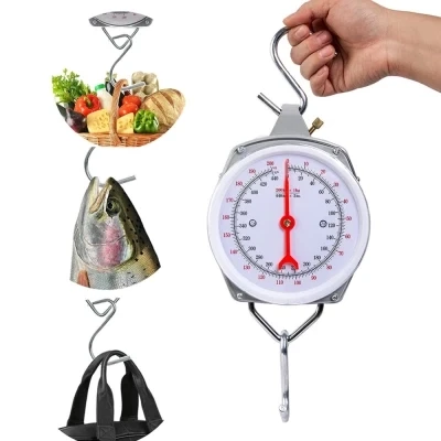 100 kg Kapasiteli Askılı Terazi - Dayanıklı, Net Kadranlı, Çift Ölçü Birimli, Endüstriyel ve Dış Mekan Uyumlu ürün görseli 1