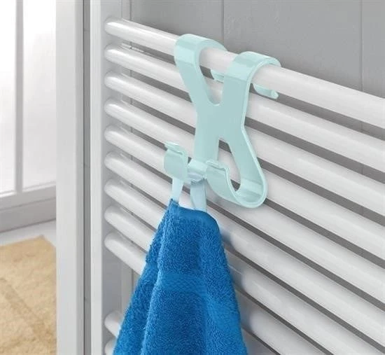 Hang it Pratik Kolay Taşımabilir Havlupan 2 Kancalı Banyo Askısı ürün görseli 1
