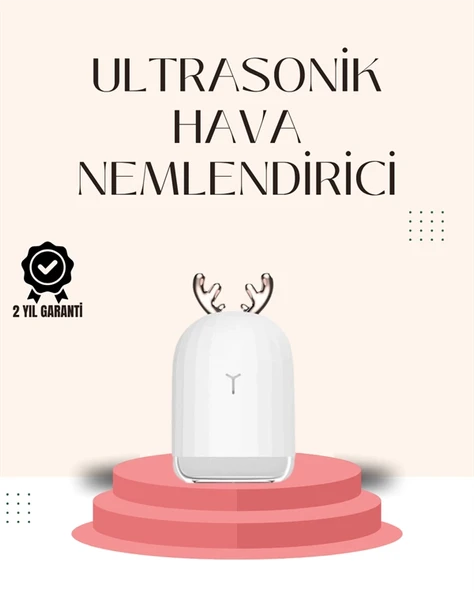 USB Şarjlı Mini USB Nemlendirici LED Işıklı Masaüstü Cihaz ürün görseli 1
