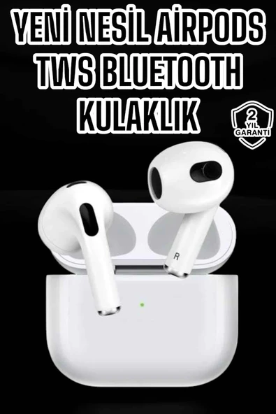 3.Nesil TWS Bluetooth Kulaklık Mikrofonlu ANC Özelliği Dokunmatik Kontrol ürün görseli 1