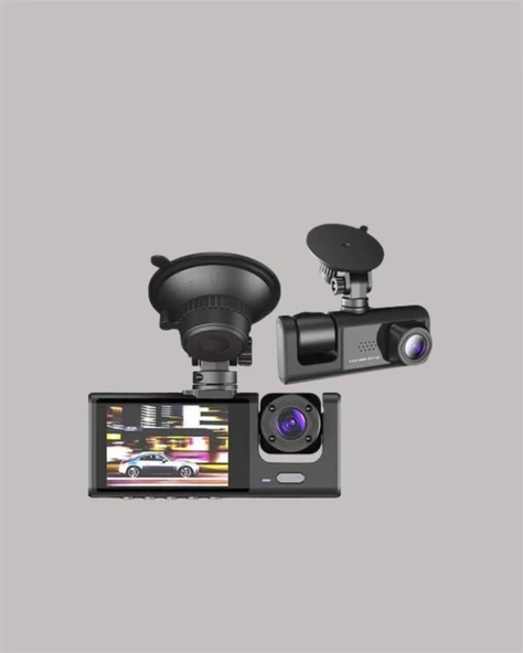 TA-01 LCD Ekranlı Gece Görüşlü Araç Kamerası - Resim 3