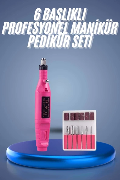 Profesyonel Manikür Pedikür Seti Törpü Makinesi Protez Tırnak Çıkarma ürün görseli 1