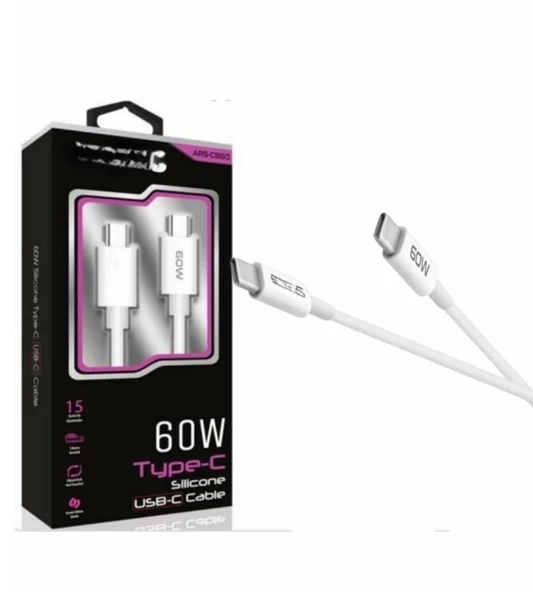 45W USB-C Lightning Işıklı Şeffaf Kablo Hızlı Şarj, Dayanıklı Tasarım, iPhone ve iPad Uyumlu ürün görseli 1