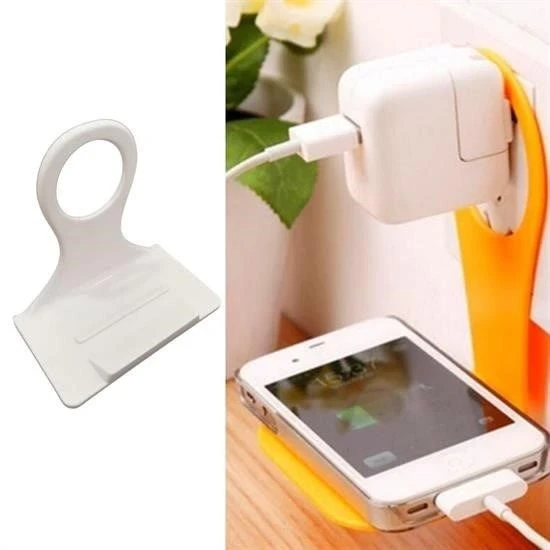 Universal Mobil Şarj Priz Askısı ve Telefon Tablet  Tutucu Stand ürün görseli 1