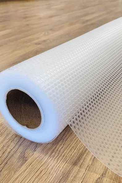 3 Metre Pvc Şeffaf Kaplama Kaydırmaz Dolap Içi Kaymaz Kaydırmaz Eva Raf Örtüsü ürün görseli 1