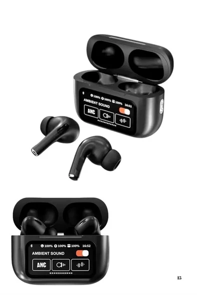 Yeni Nesil Pro Ekranlı Bluetooth Kulaklık 5.0 Bluetooth - Resim 5