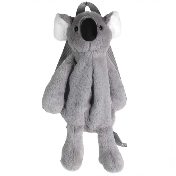 Koala Peluş Çanta Gri DD-30484 - Resim 3