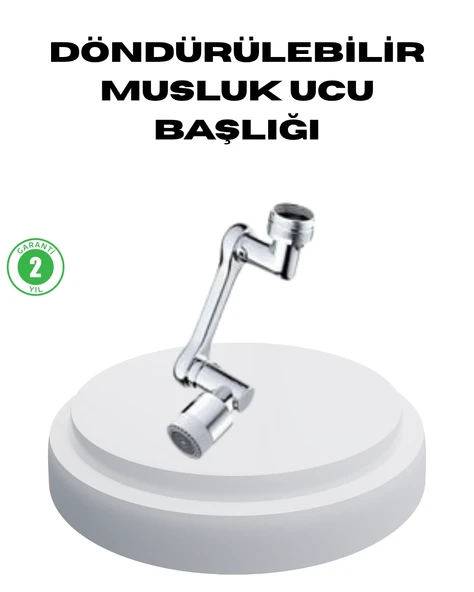 Dönebilir Musluk Başlığı – Lavabo Temizliği ve El-Yüz Yıkamada Maksimum Rahatlık ürün görseli 1