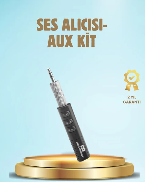 Bluetooth 4.1 Ses Alıcısı – Kablolu Cihazları Kablosuz Hale Getirin ürün görseli 1