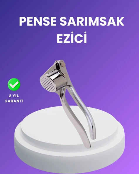 Sarımsak Presi Kolay Temizlik ve Yüksek Basınçlı Ezme ürün görseli 1