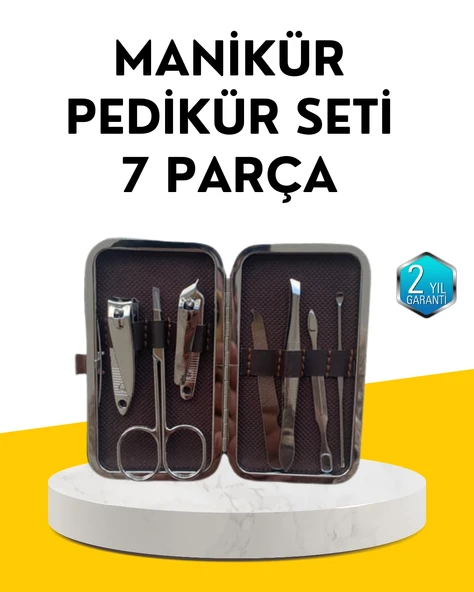 Dayanıklı Çelik Aletlerden Oluşan Kişisel Bakım Seti ürün görseli 1