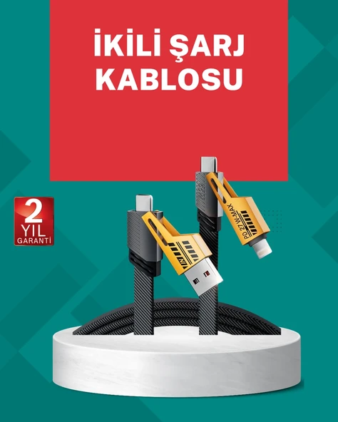 Akıllı Telefon Tablet Laptop Uyumlu 65W Güçlü Veri Kablosu ürün görseli 1