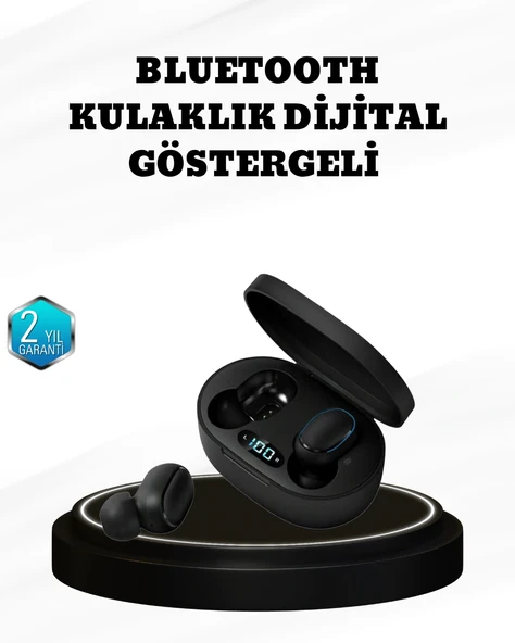 Kablosuz Bluetooth Kulaklık – Gürültü Önleyici, Suya Dayanıklı, Mikrofonlu, Uzun Pil Ömürlü ürün görseli 1