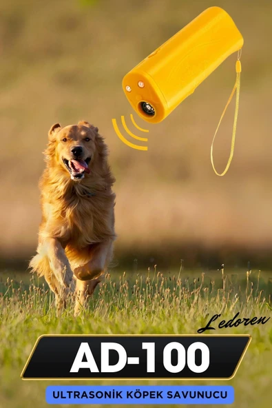 AD-100 Ultrasonik 150 DB Uzun Menzilli Köpek Savunma ve Eğitici Ses Cihazı ürün görseli 1