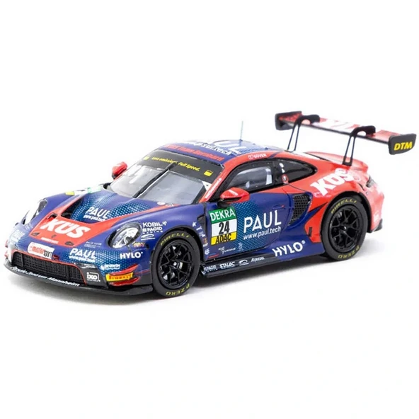 Eco Lounge X iXO Models 1/64 Porsche 911 GT3 R DTM 2023 #24 - Ayhancan Güven ürün görseli 1